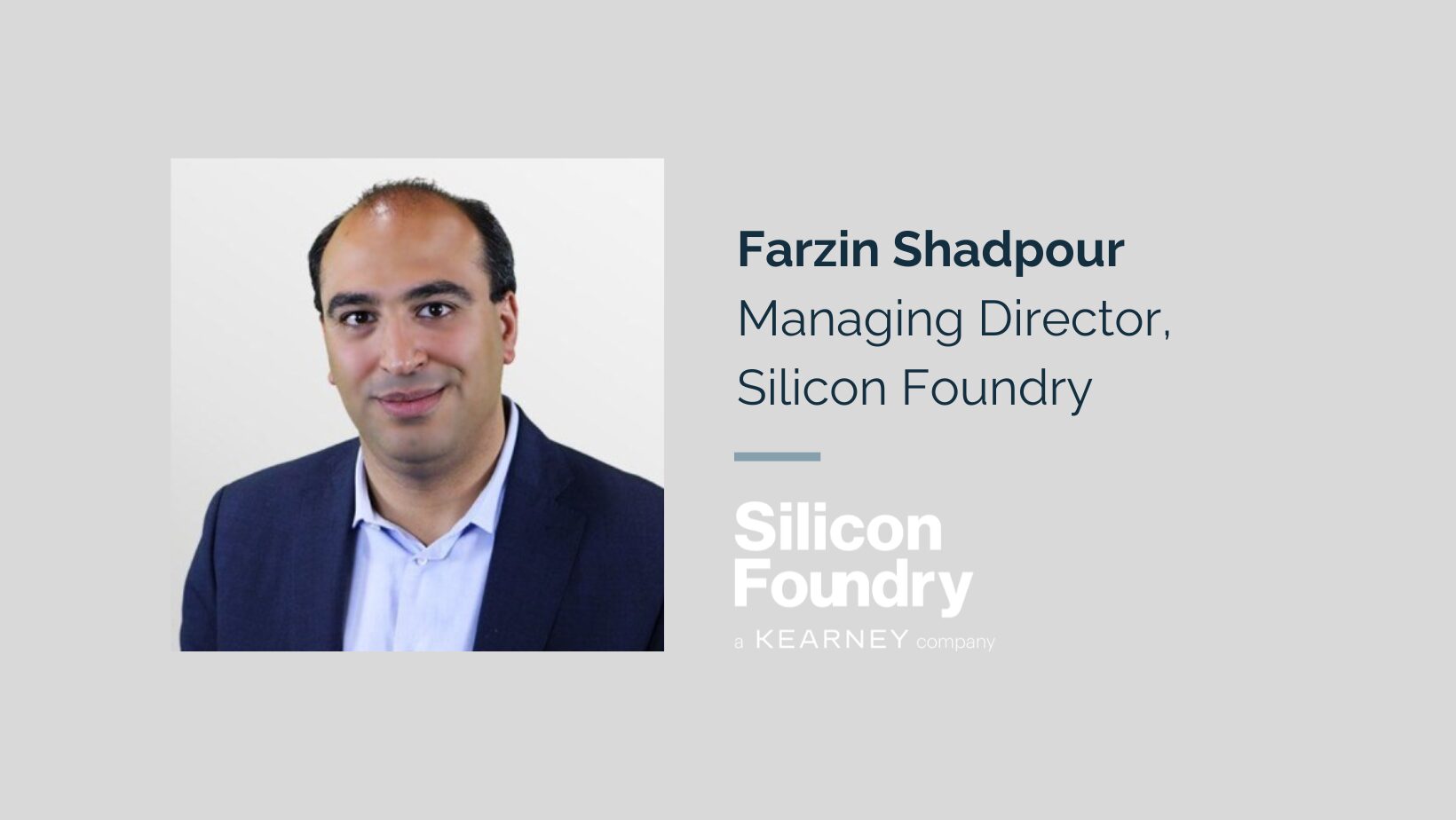 Meet the Team: Farzin Shadpour